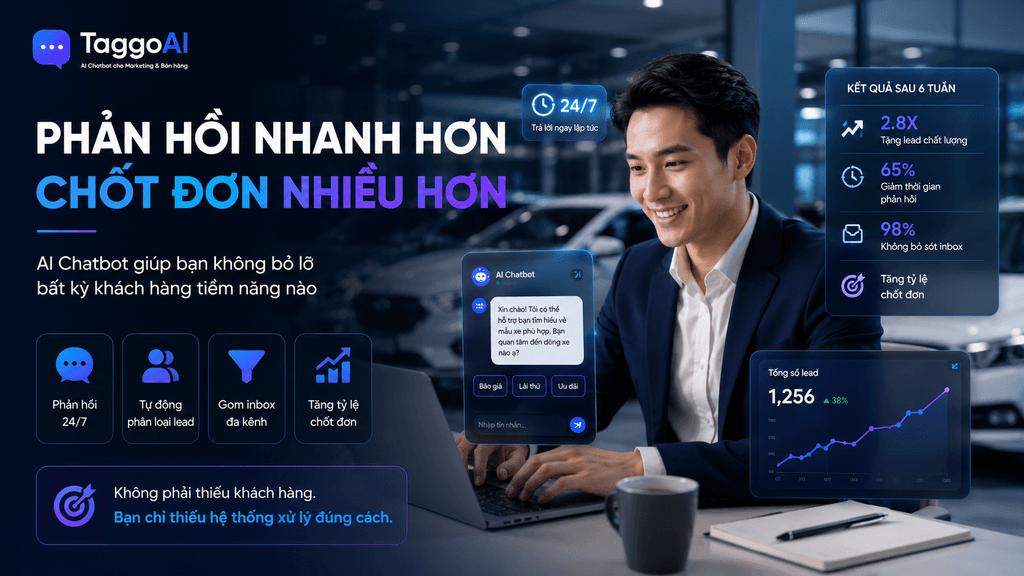 Doanh nghiệp không mất khách vì sản phẩm yếu. Họ mất khách vì phản hồi chậm.