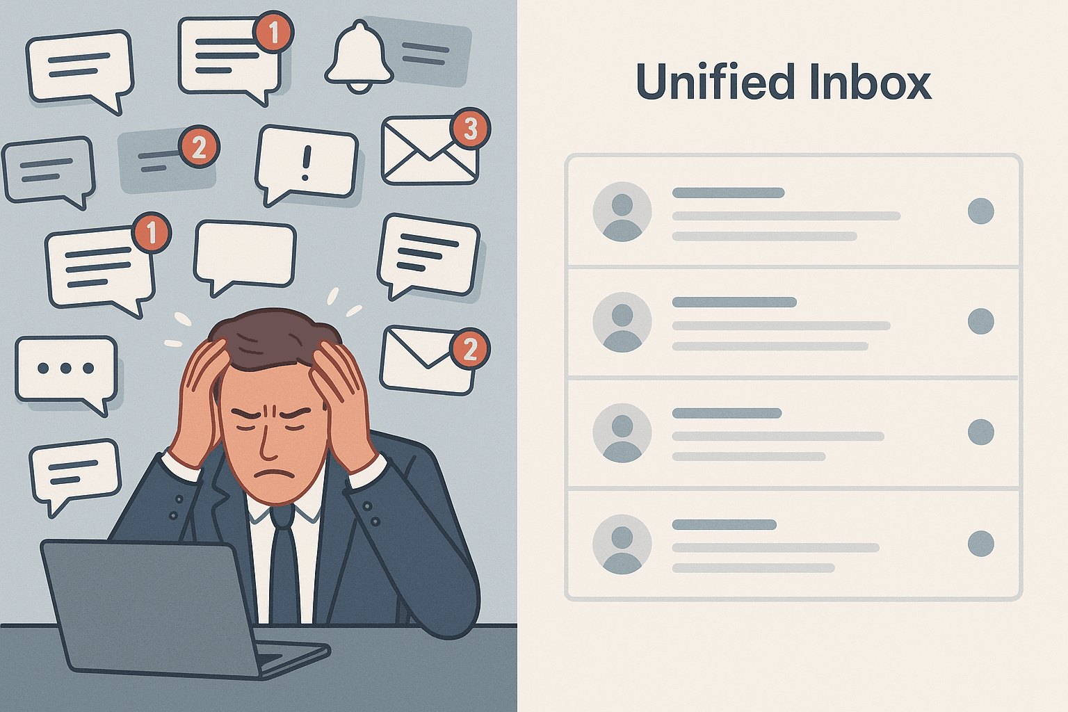 5 Vấn Đề Doanh Nghiệp Gặp Phải Khi Thiếu Unified Inbox Và Cách Khắc Phục